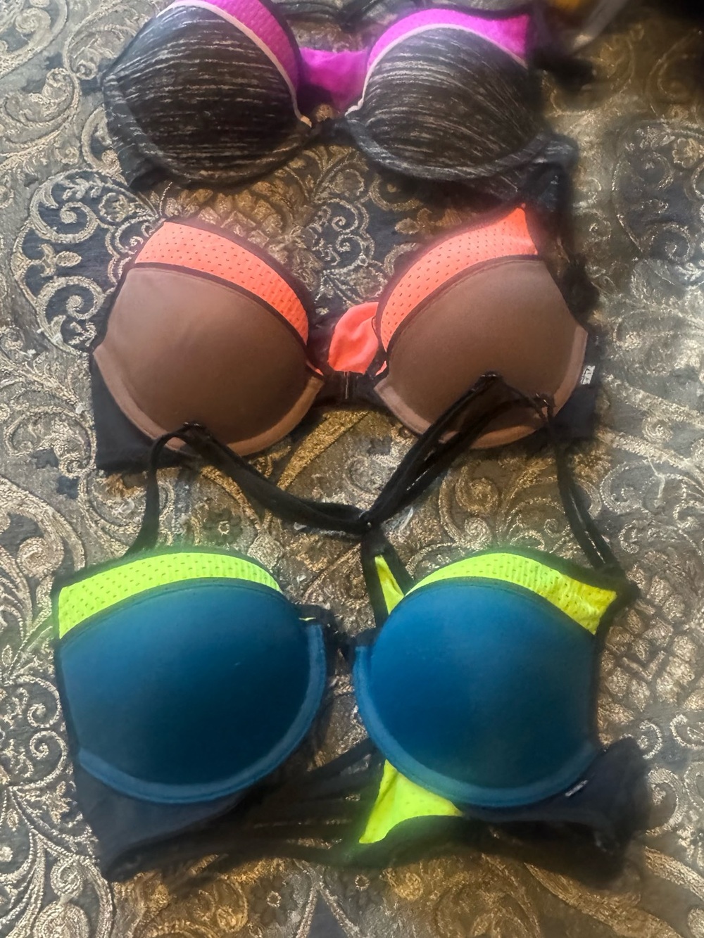 Victorias Secret PINK colorful Padded bras
